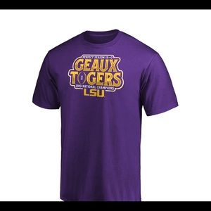 NEW LSU Tigers Football National Champions T-Shirt